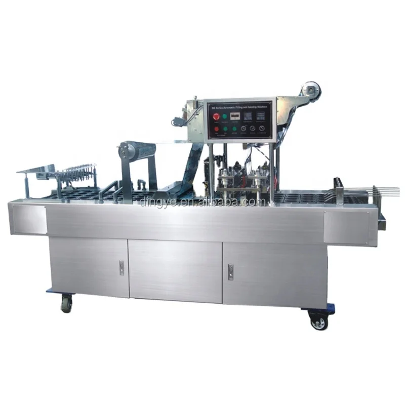 BG60A Automatic plastic cup filling sealing machine