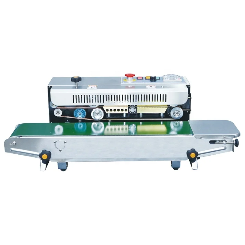 FR900S Horizontale Durchlauf-Bandschweißmaschine und Beutelschweißmaschine mit Datumsstahldrucker