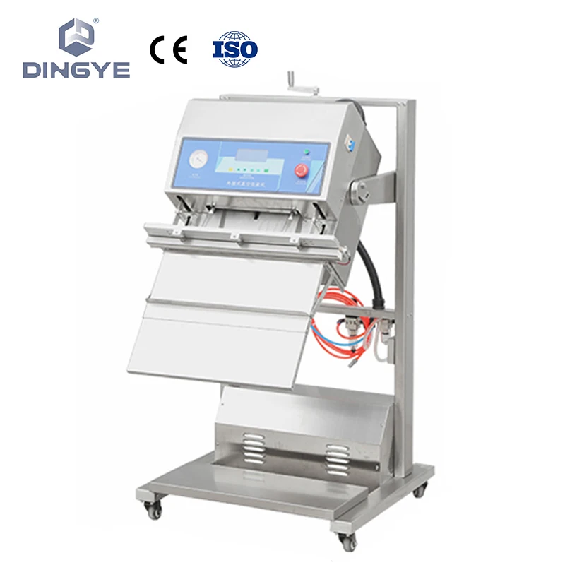 DZ600VS Vertical type External Vacuum Packager Sealing Packaging Machine